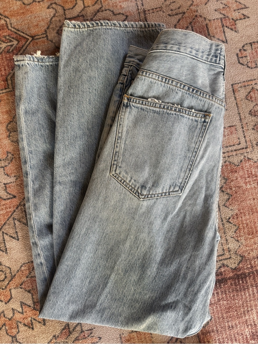 AGOLDE Criss Cross Jeans Light Wash 28 - Picture 4 of 4